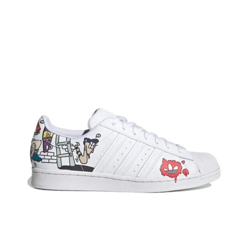 Adidas Superstar 'White Comic'-1