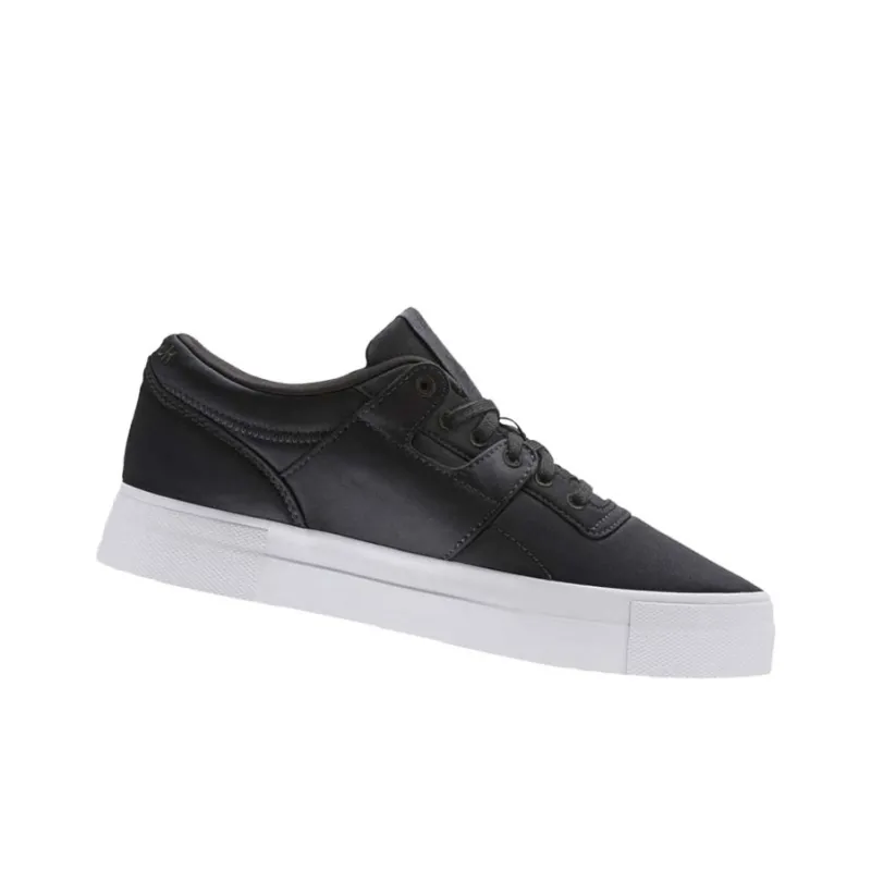 Reebok Workout Wrapping Anti-Slip Shock-Absorbing And Wear-Resistant Low-Top Skateboard Shoes Women's Black White-3