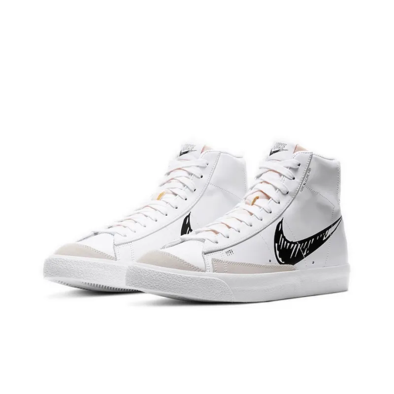 Nike Blazer Mid 77 Sketch - Black-2