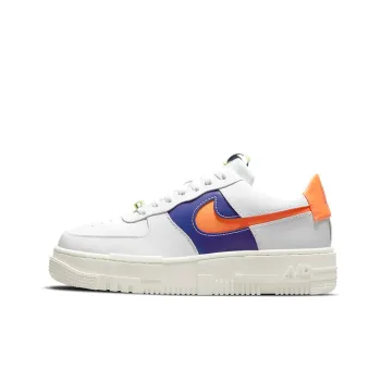 Nike Air Force 1 Low Pixel White Concord Crimson Women's