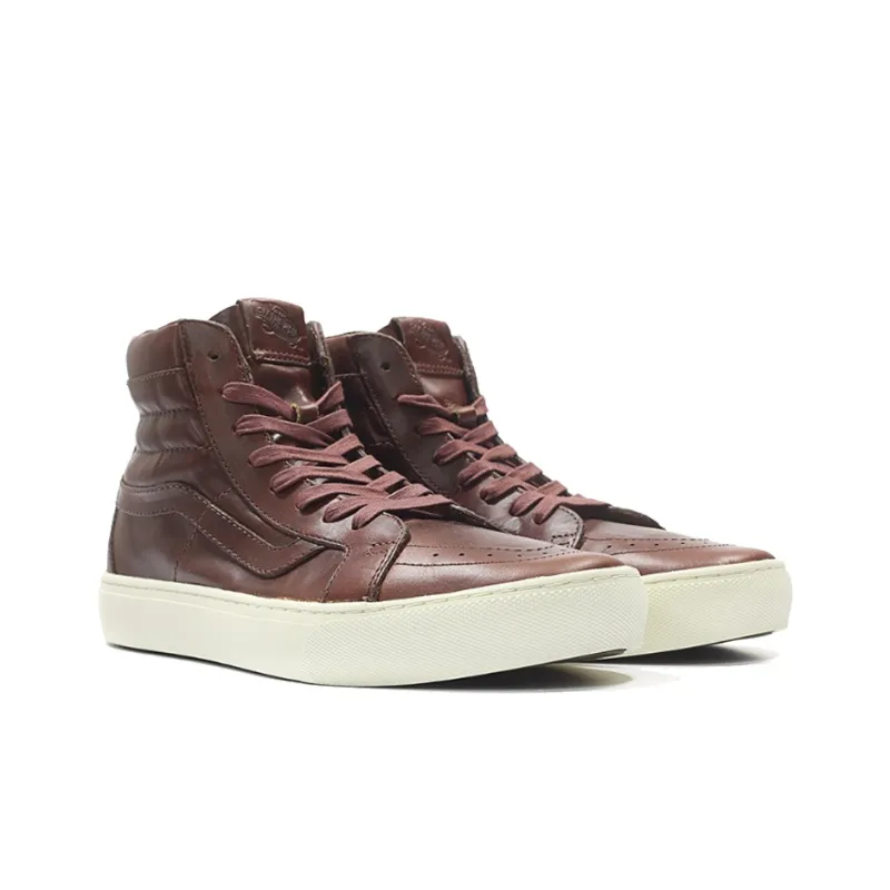 Vans Horween Leather Co. X Sk8 Hi Cup Lx 'Timber'-1