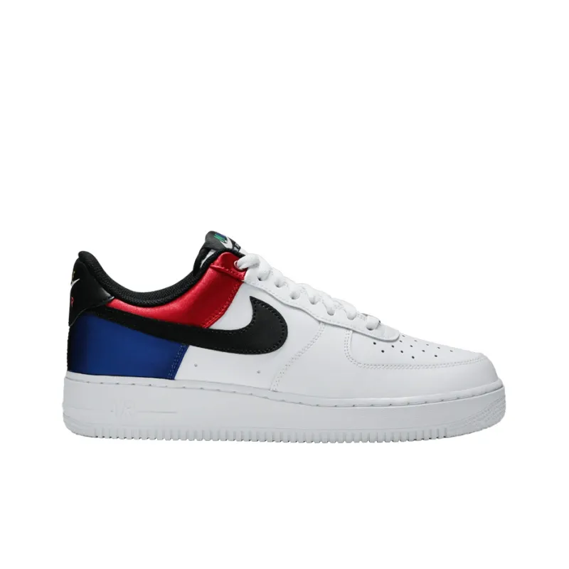 Nike Air Force 1 Low '07 LV8 Unite White Red Blue Satin-1