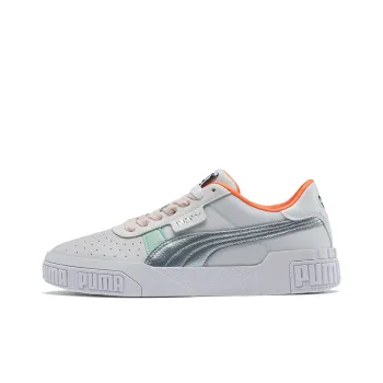 PUMA Cali Wear-resistant And Lightweight Low-Top Skateboard Shoes Women's Gray