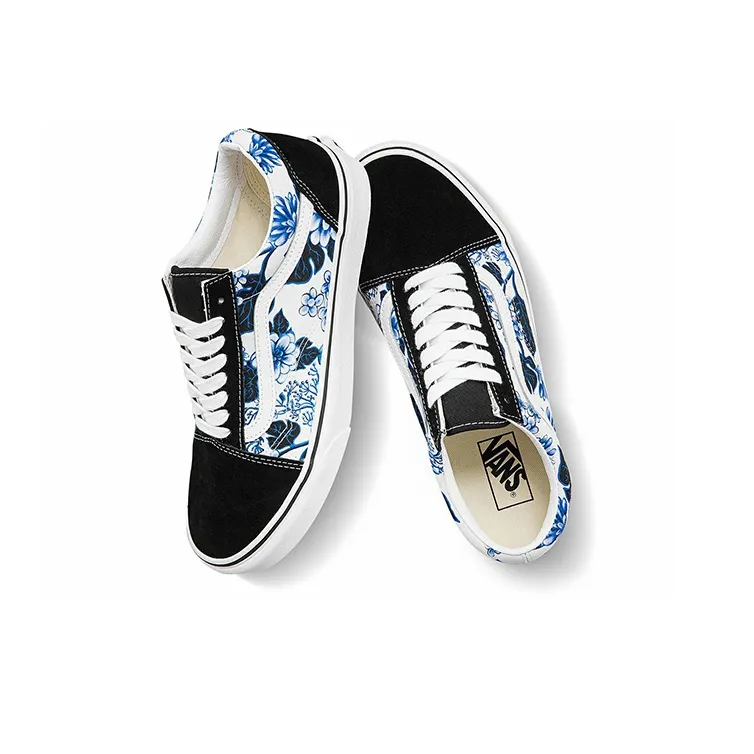 Vans Old Skool 'Floral Blue'-4