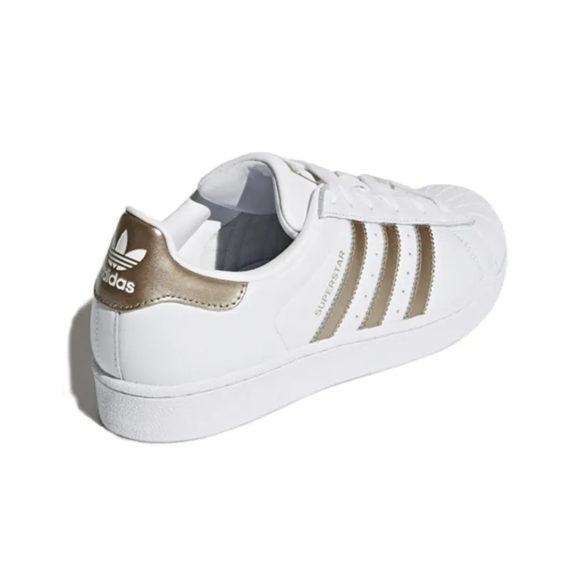 Adidas Superstar White Metallic Women's-2