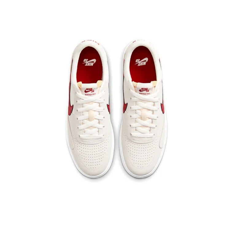 Nike Heritage Vulc Sb 'Summit White Gym Red'-3