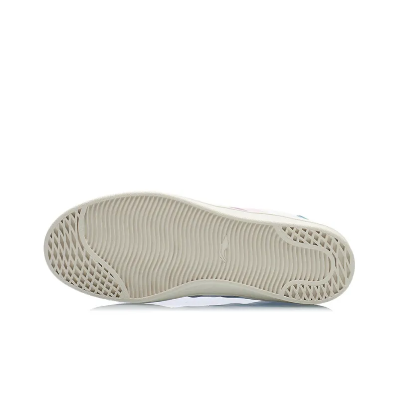 LiNing CF Tracing Low Top Skateboard Shoes Women's White Pink-6