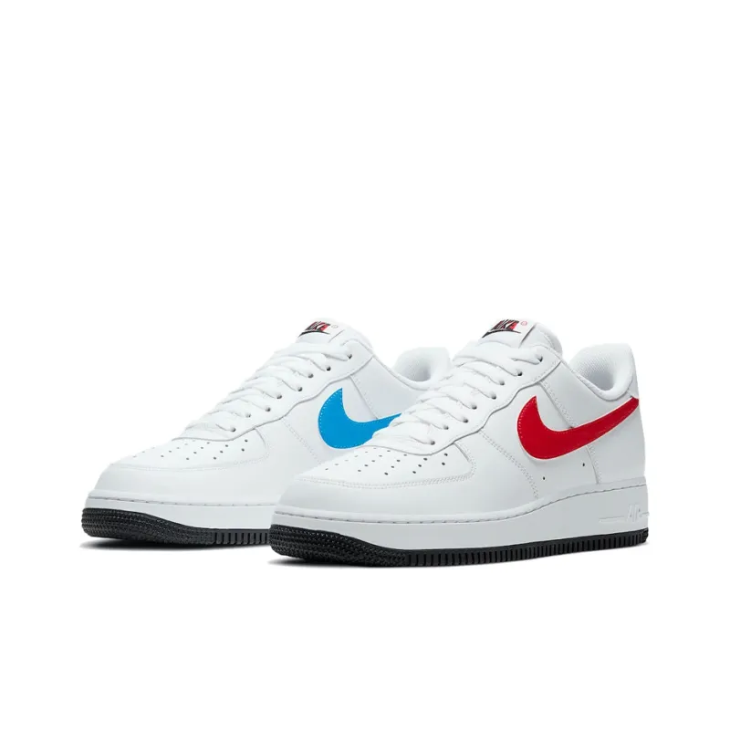 Nike Air Force 1 Low White Red Blue-2