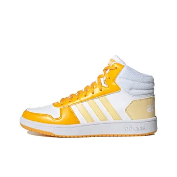 Adidas Neo Hoops 2.0 Mid 'White Yellow' Women's