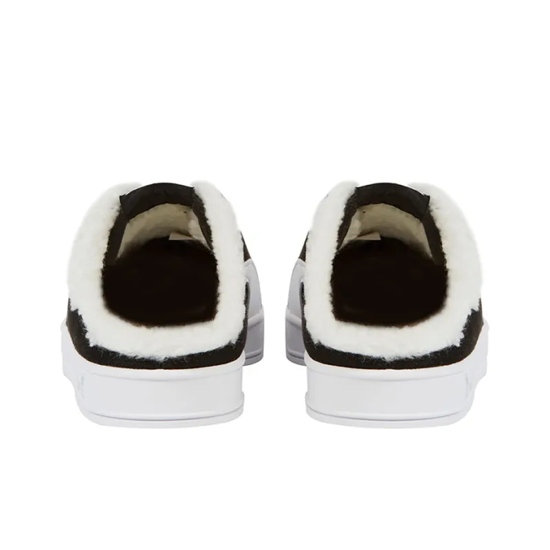 PUMA Bari Mule Sherpa Casual Sneakers Black/White-3