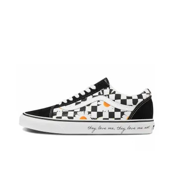 Vans Unisex Old Skool Low Top Sneakers Black/White