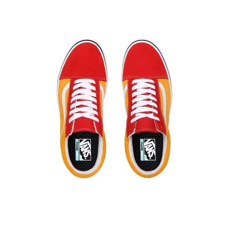 Old Skool ComfyCush Vans 'Tape Mix Red Cadmium'-2