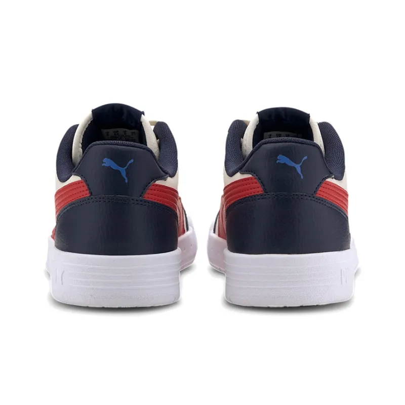 PUMA Caracal SoftFoam Retro Colorblock Casual Skate Shoes Pink Blue Red-4