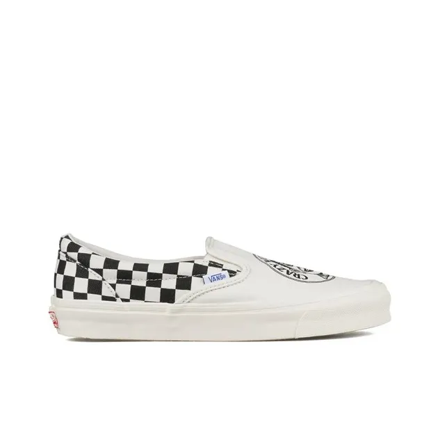 Vans John Van Hammersveld X Og Classic Slip On Lx 'Checker Marshmallow Black'-1