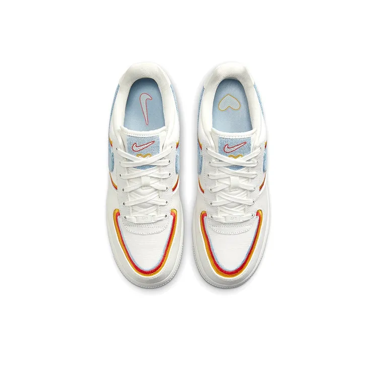 Nike Air Force 1 Low Sail Denim Swoosh Women's-3