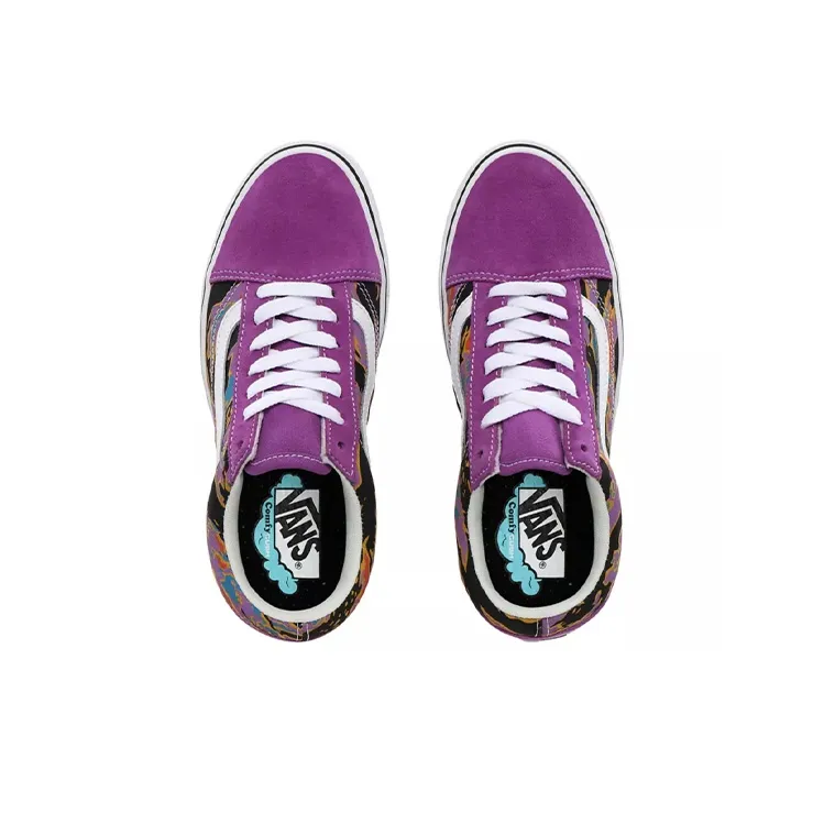 Vans ComfyCush Old Skool 'Dewberry Tiger Camo'-3