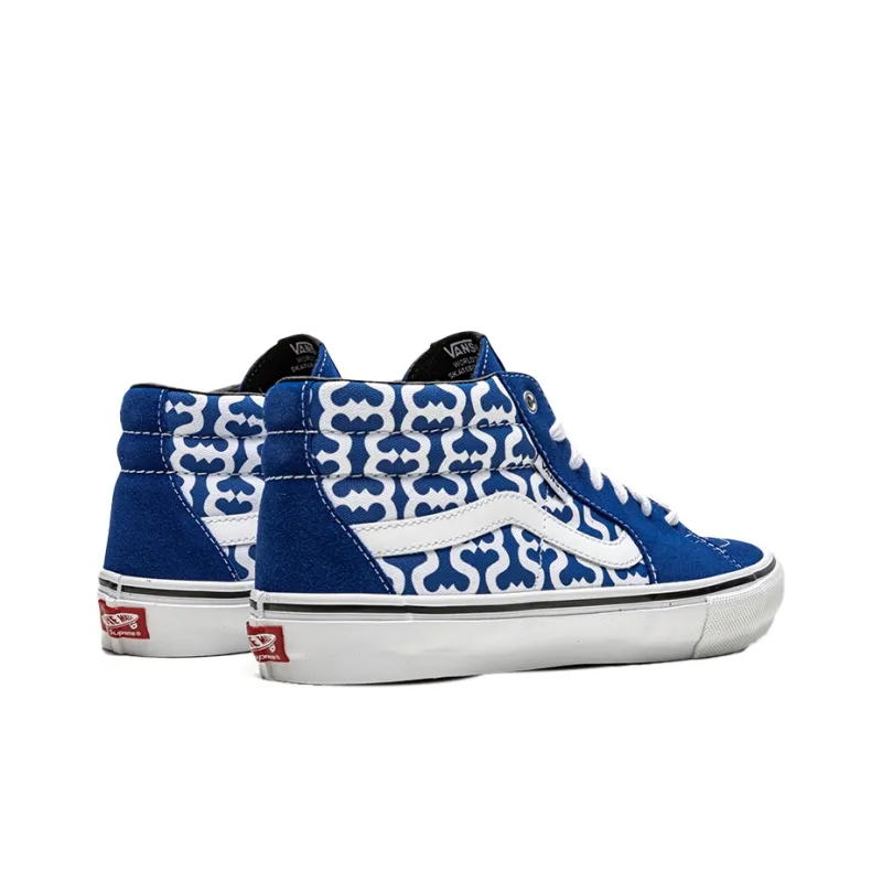Vans Skate Grosso Mid Supreme Monogram S Logo Royal-3