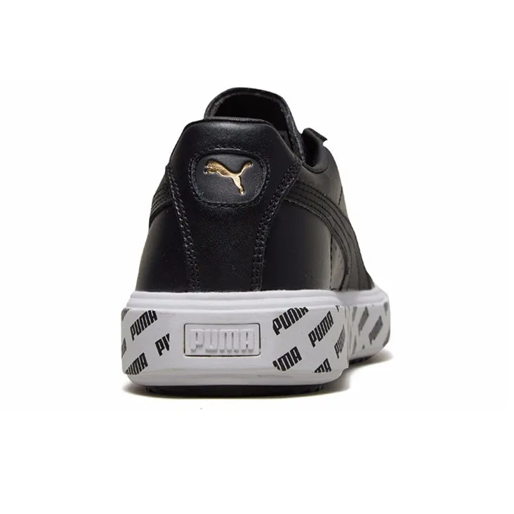PUMA Breaker Retro Low Top Casual Skate Shoes Unisex Black-4