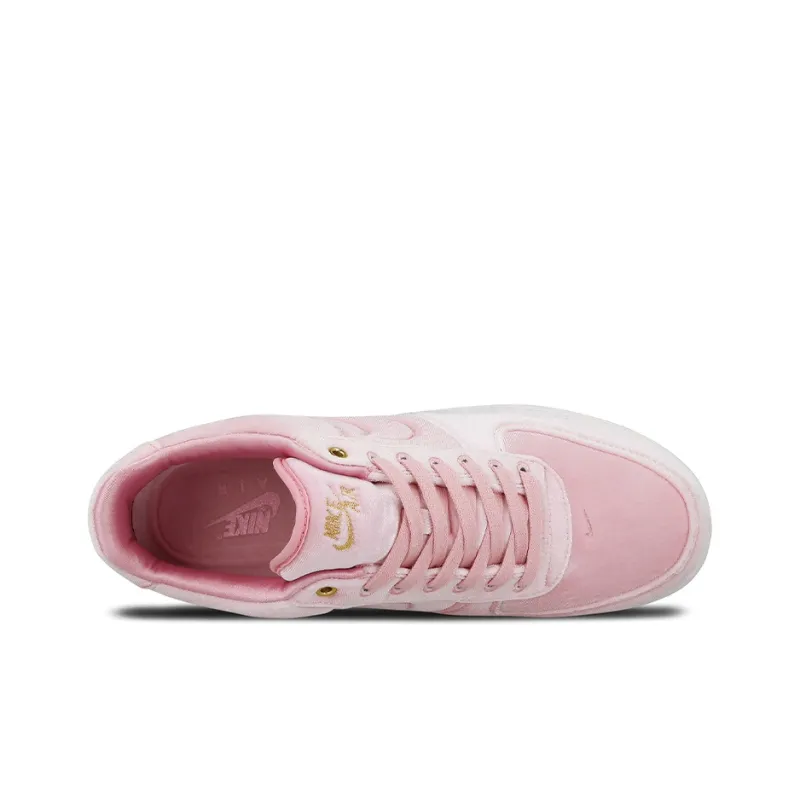 Nike Air Force 1 Low Premium 3 Velour Pink Rise Women's-4