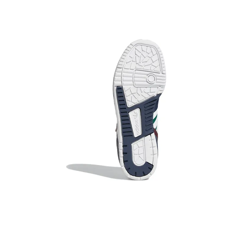 Adidas Originals Rivalry Slip Resistant Low Top Skateboard Shoes Women's Green Brown Blue-5
