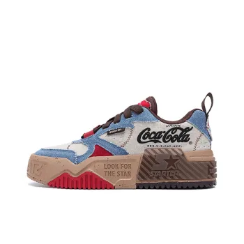 Coca Cola x STARTER Vol Series Low Top Skateboard Shoes Men's Denim Blue