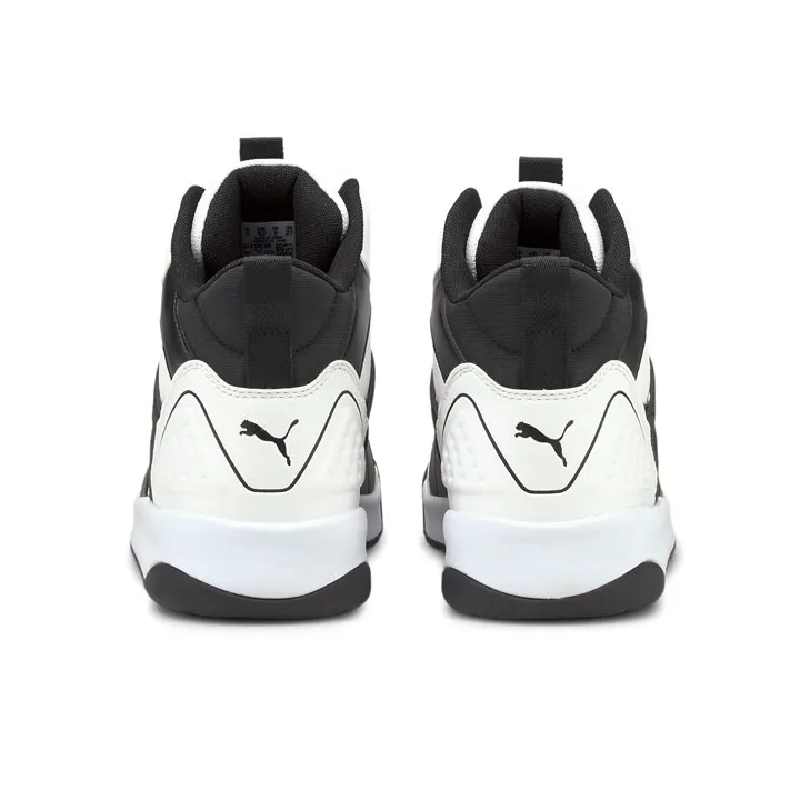 PUMA Backcourt Mid Sneakers White/Black-3