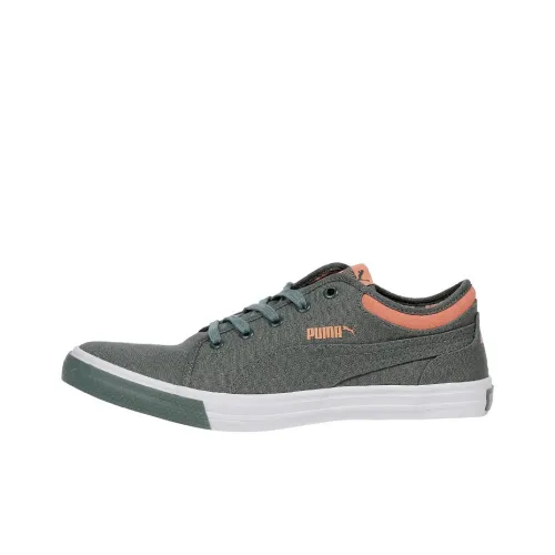 PUMA Yale Gum Skateboard Shoes Women's Low-Top Green