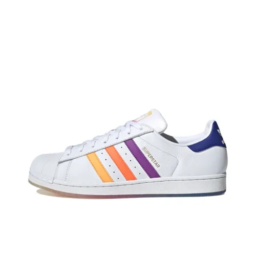 Adidas Originals Superstar Series Skateboard Shoes Unisex Low-Top Multicolor