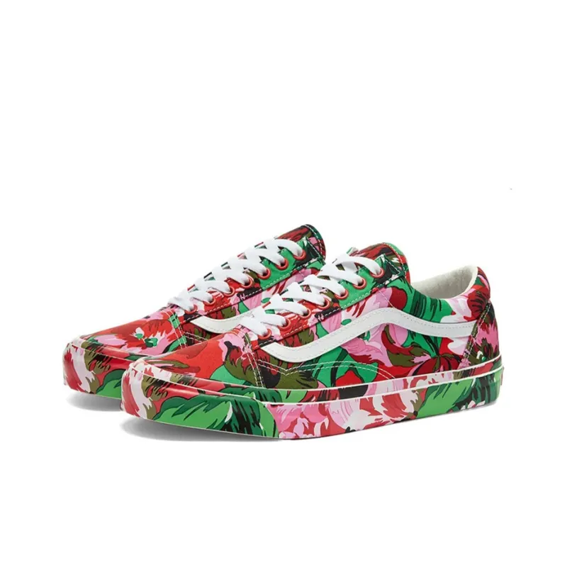 Vans Old Skool Kenzo Floral Red White-2