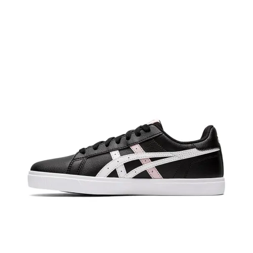 Asics Classic Ct Skateboard Shoes Women's Low-Top Black/White/Pink