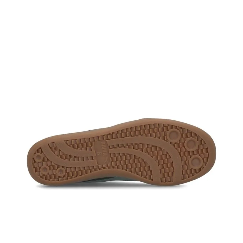 PUMA Madrid Nbk Wear-resistant And Lightweight Low-Top Skateboard Shoes Men's Green Brown-4