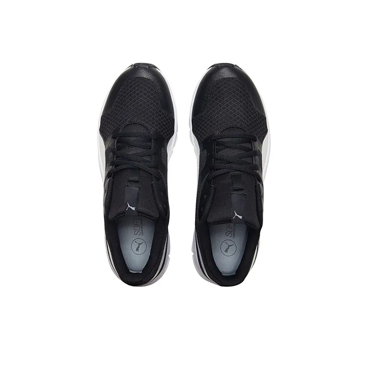 PUMA Flexracer Black White-3