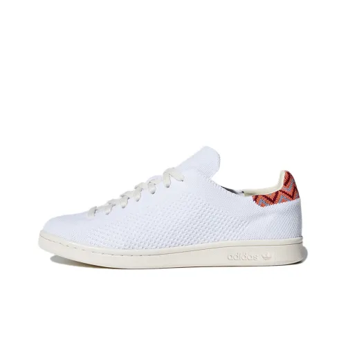 Adidas Originals StanSmith Pk Wear resistant And Lightweight Low Top Skateboard Shoes Unisex Bright White