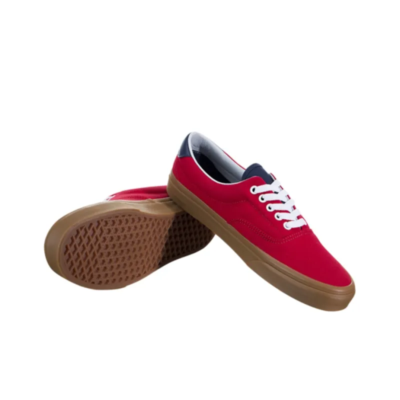Vans Era 59 Varsity Sport Racing Red Dress Blues-3
