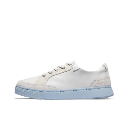 Timberland Atlanta Skateboard Shoes Women's Low-Top White/Blue