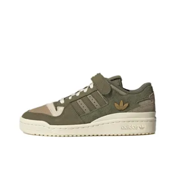 Adidas Originals Forum 84 Low Green Suede Women's