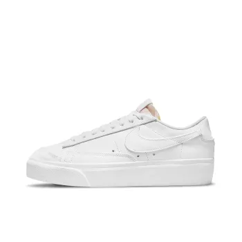 Nike Blazer Low Platform Triple White Women's