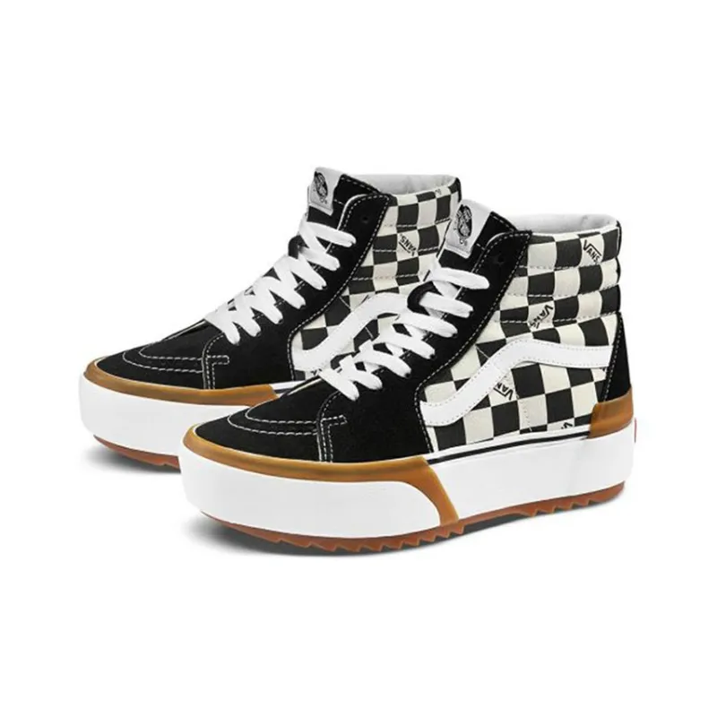 Sk8 Vans Hi Stacked 'Checkerboard'-2