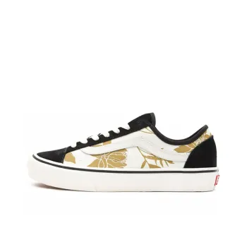 Vans Island Floral Style 36 Decon Sf 'Black White Brown'