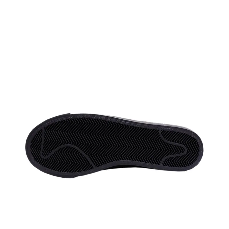 Nike Blazer SB GT Non slip Lightweight Low Top Skateboard Shoes Unisex All Black Warrior-3