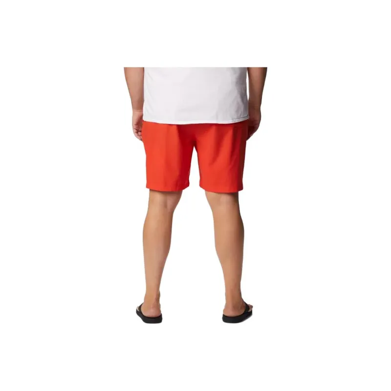 Columbia Casual Shorts Men Orange Red-1