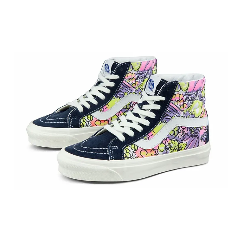 Vans SK8 Hi 38 DX Blue/Pink-1