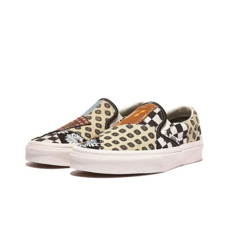 Vans Classic Slip On 'Tiger Patchwork'-1