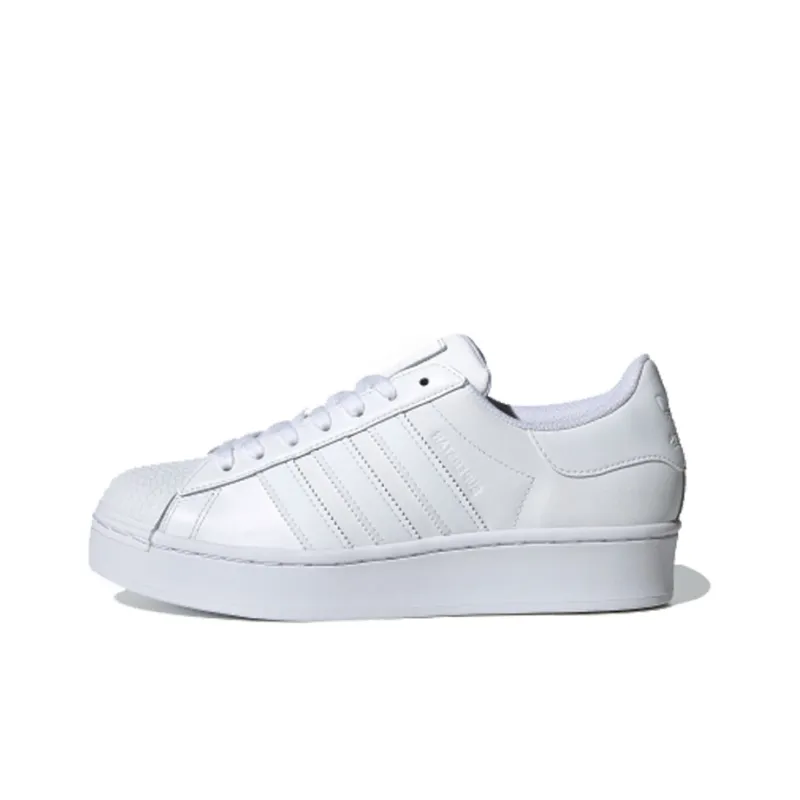 Superstar Women's Adidas Originals Bold 'Triple White' Women's-0