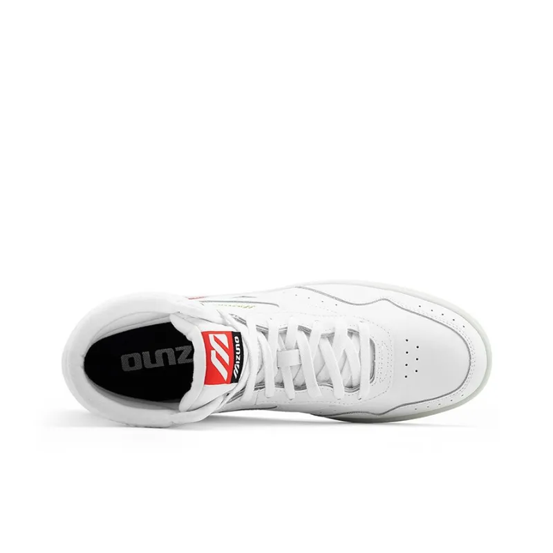 Mizuno Court Lite Mid 'White Red Blue'-3