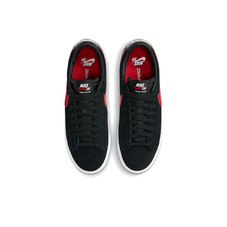 Nike Sb Zoom Blazer Low Gt Black University Red-4