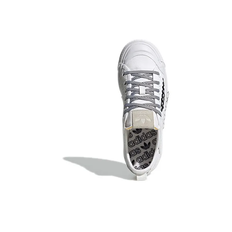Adidas Originals Nizza 'White Black' Women's-4