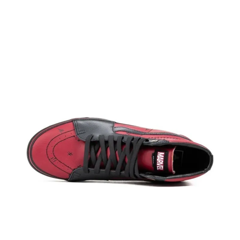 Vans SK8 Hi Marvel Deadpool Black Red-2