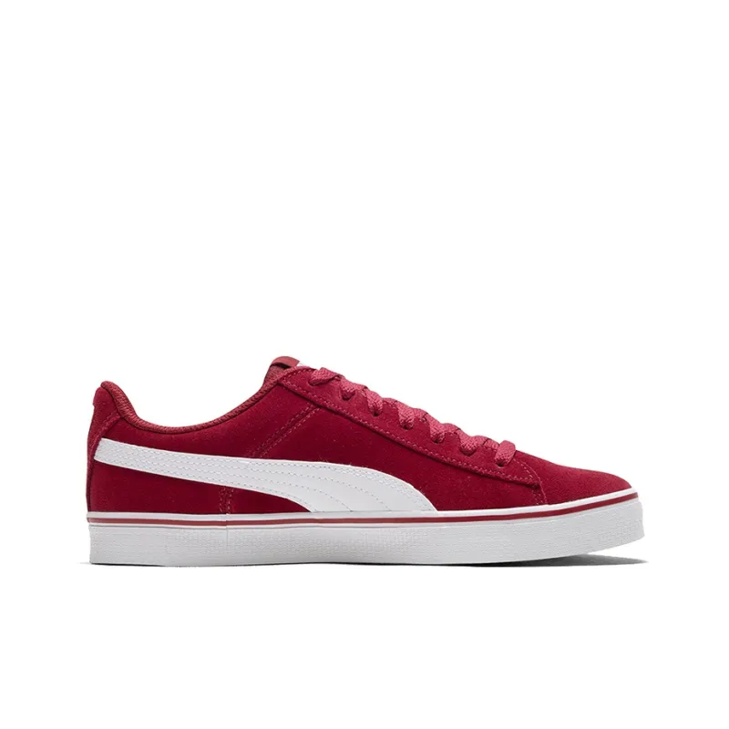 PUMA Vulc Retro Casual Sneakers Saffron Red-1