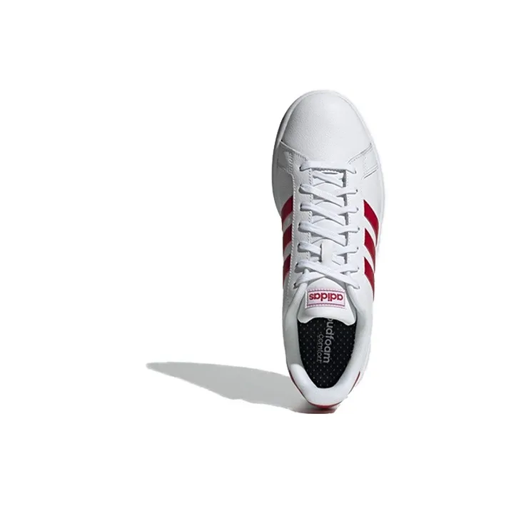 Adidas Neo Grand Court 'White Red'-4